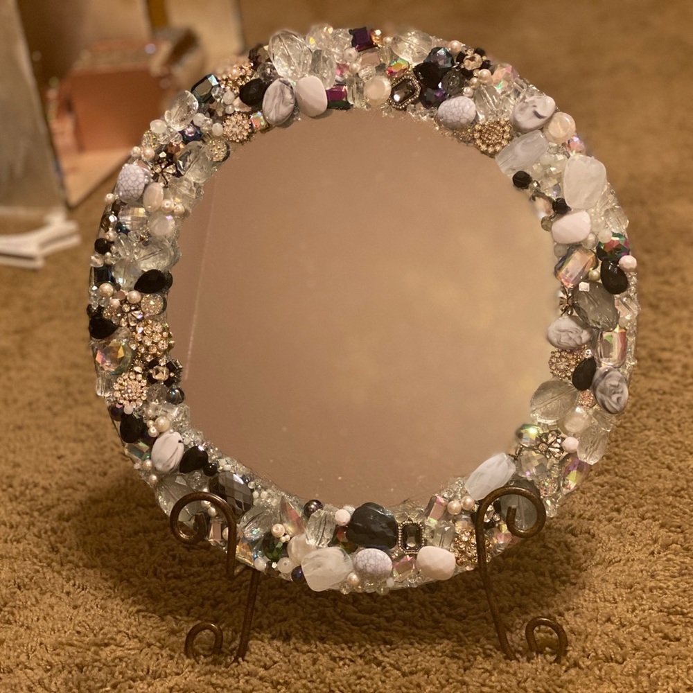 Large mirror decor plate
